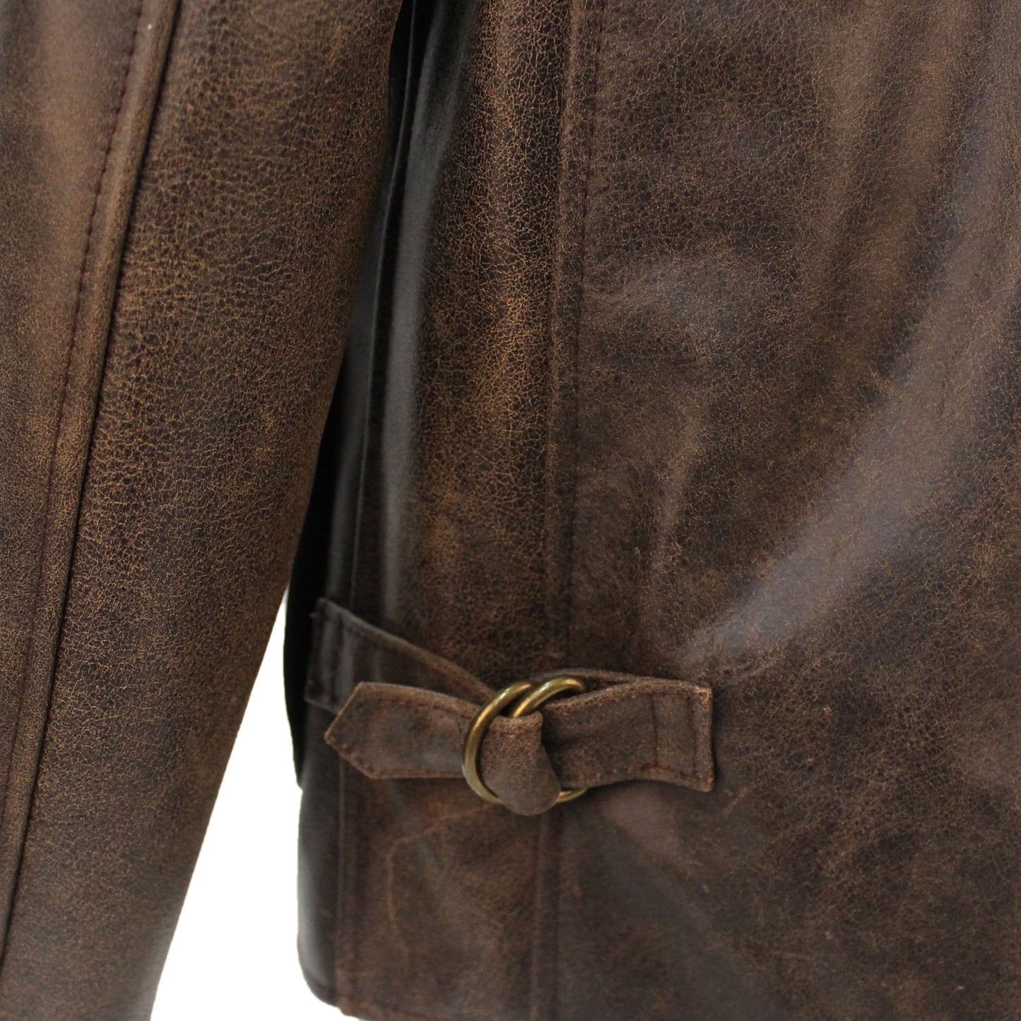 Last Crusade/Crystal Skull Leather Jacket in Pre Distressed Hide