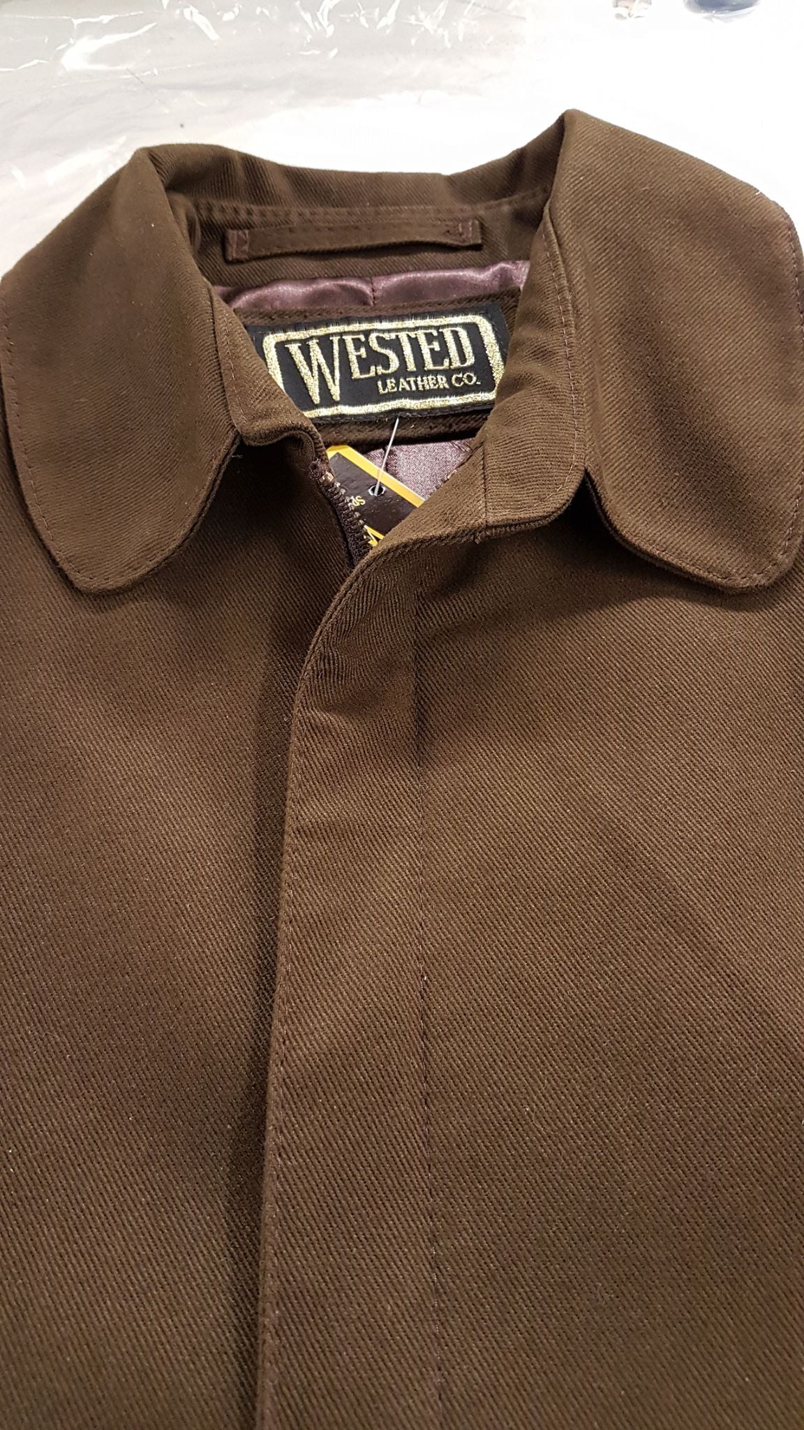 CUSTOM MADE Brown or Black Cotton Raiders of The Lost Ark Jacket